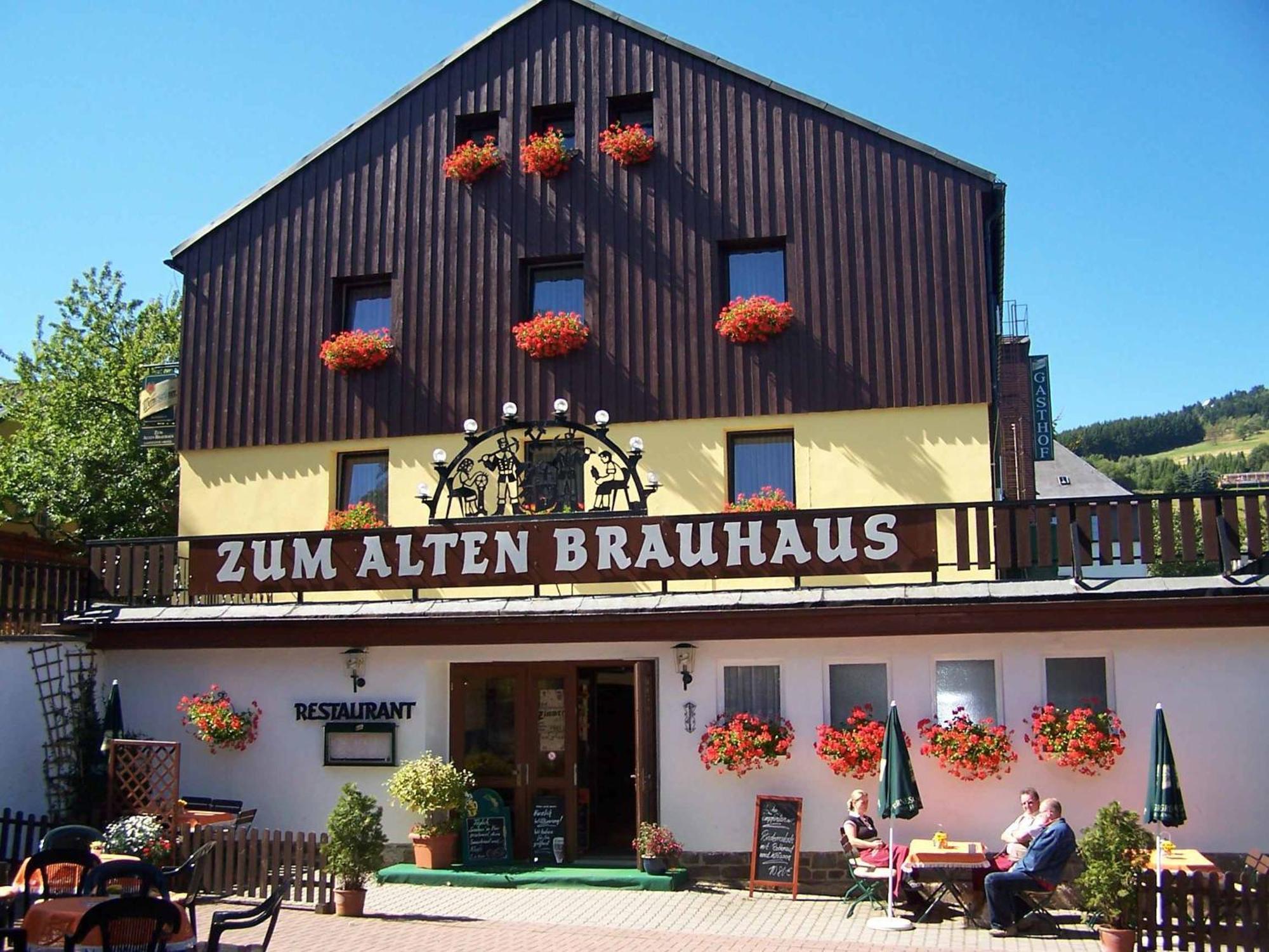 Hotel Zum Alten Brauhaus Oberwiesenthal Bagian luar foto
